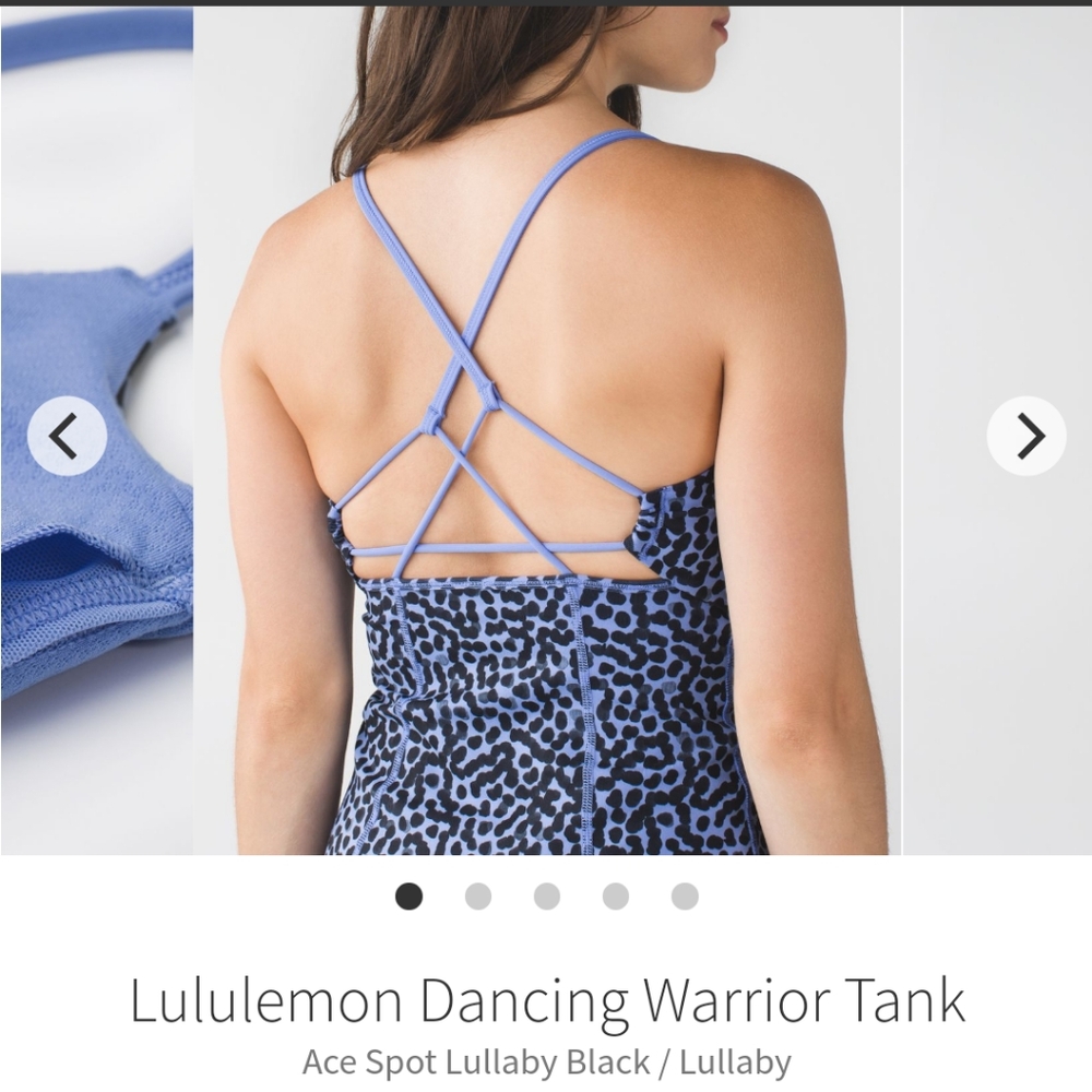 Lululemon Dancing Warrior Tank